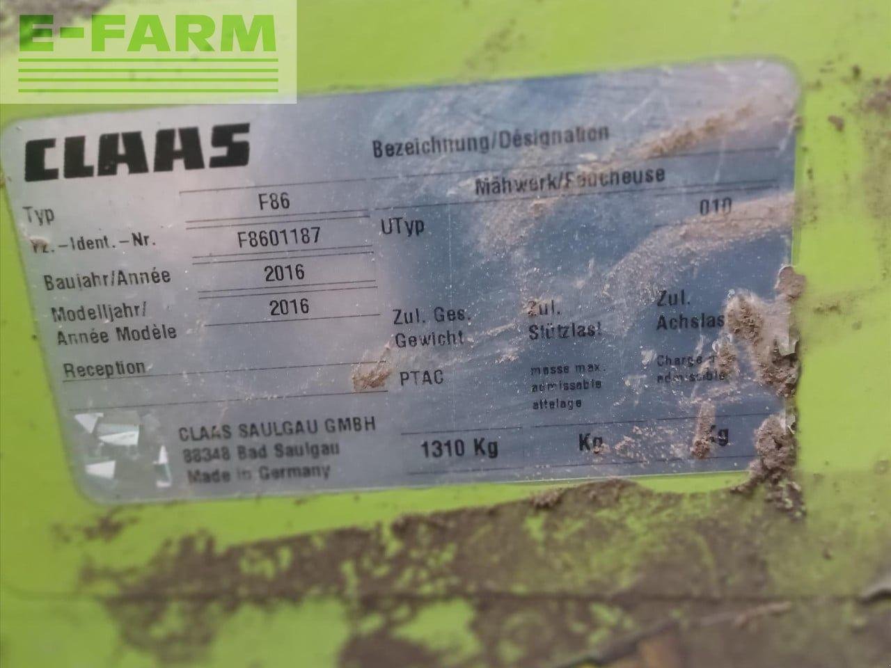 Mähwerk typu CLAAS USED 3600C, Gebrauchtmaschine w ALNWICK (Zdjęcie 5)