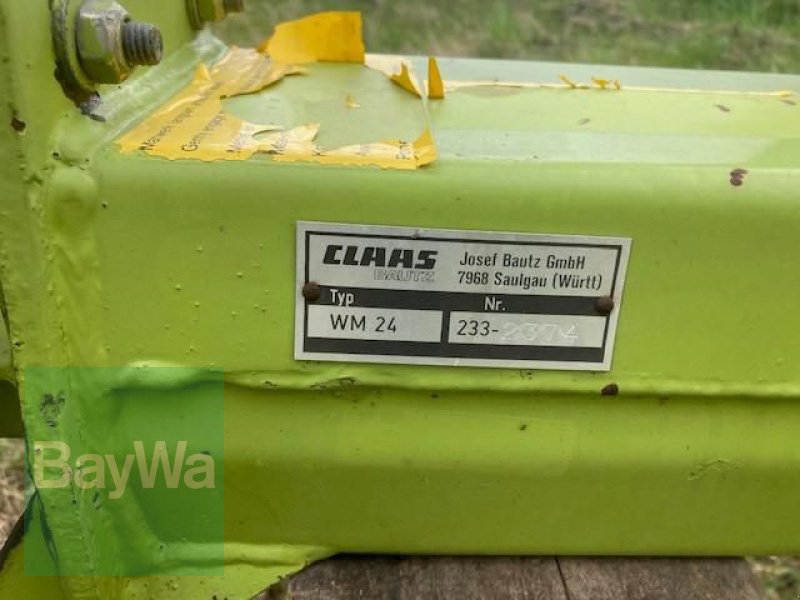 Mähwerk des Typs CLAAS WM24, Gebrauchtmaschine in Neunburg v.Wald (Bild 4)