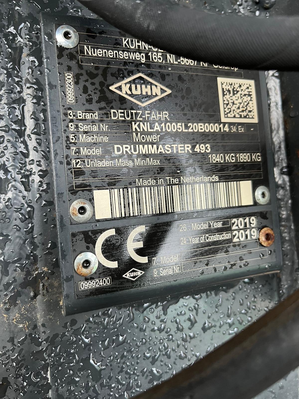 Mähwerk типа Deutz-Fahr Drummaster 493, Gebrauchtmaschine в Ingolstadt (Фотография 5)