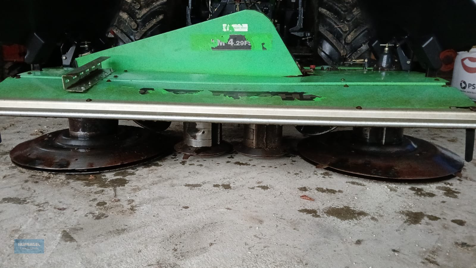 Mähwerk Türe ait Deutz-Fahr KM 4.29 FS, Gebrauchtmaschine içinde Neuhof-Zenn (resim 1)