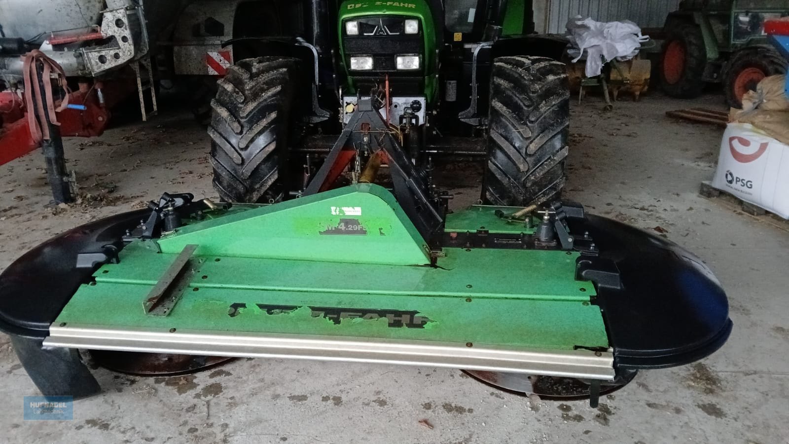 Mähwerk Türe ait Deutz-Fahr KM 4.29 FS, Gebrauchtmaschine içinde Neuhof-Zenn (resim 10)