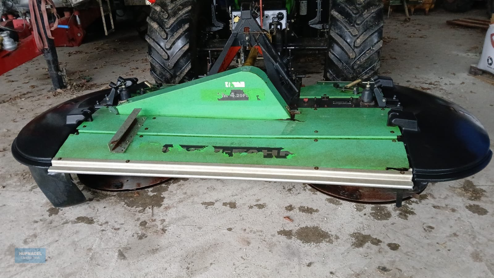 Mähwerk Türe ait Deutz-Fahr KM 4.29 FS, Gebrauchtmaschine içinde Neuhof-Zenn (resim 12)