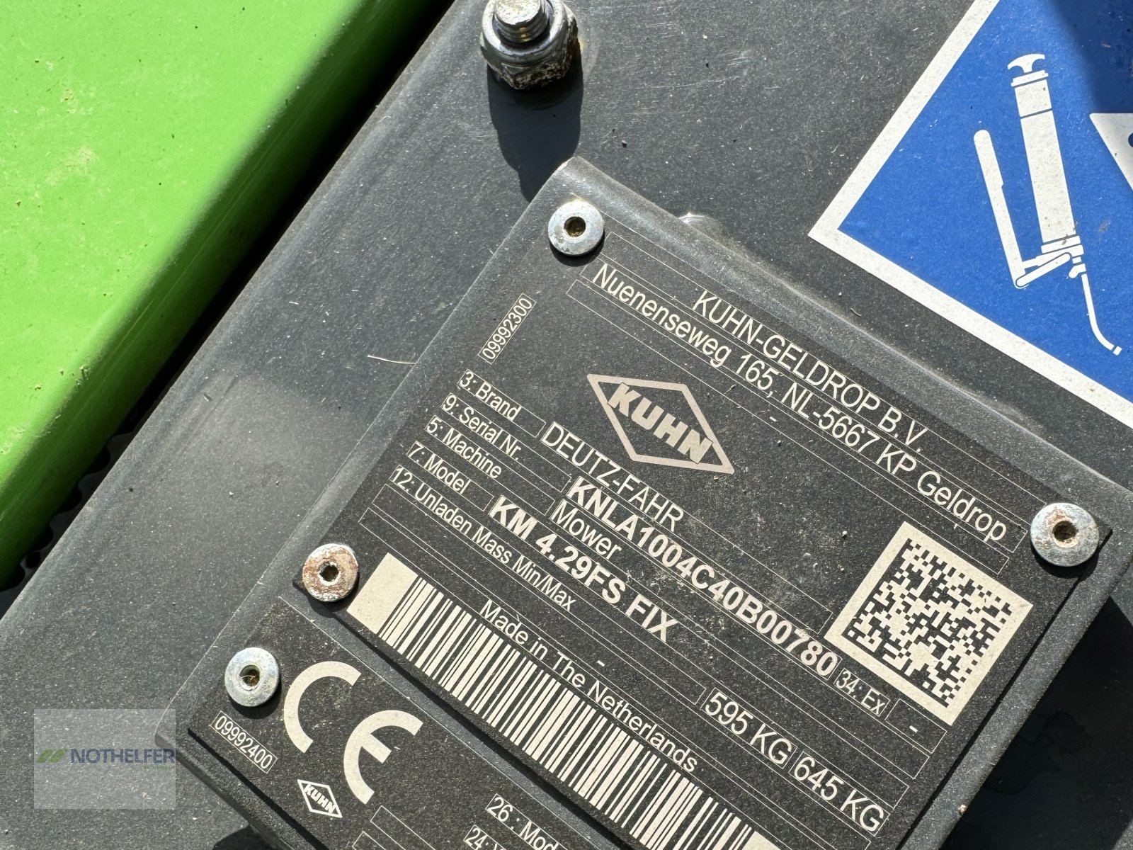 Mähwerk от тип Deutz-Fahr KM 4.29 FS, Gebrauchtmaschine в Pforzen (Снимка 4)