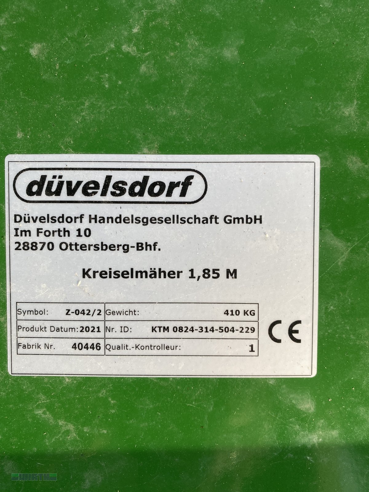 Mähwerk des Typs Düvelsdorf D-Cut 1,85 m, 2 Trommeln für Traktoren ab 35 PS, Neumaschine in Buchdorf (Bild 3)