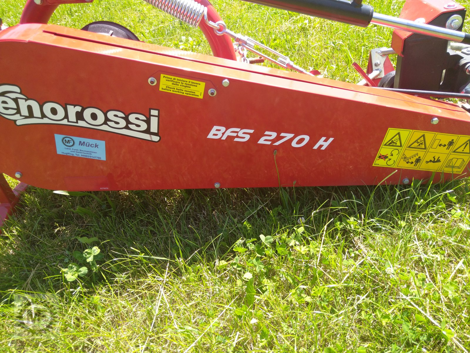 Mähwerk типа Enorossi BFS 270 H, Gebrauchtmaschine в Huglfing (Фотография 5)