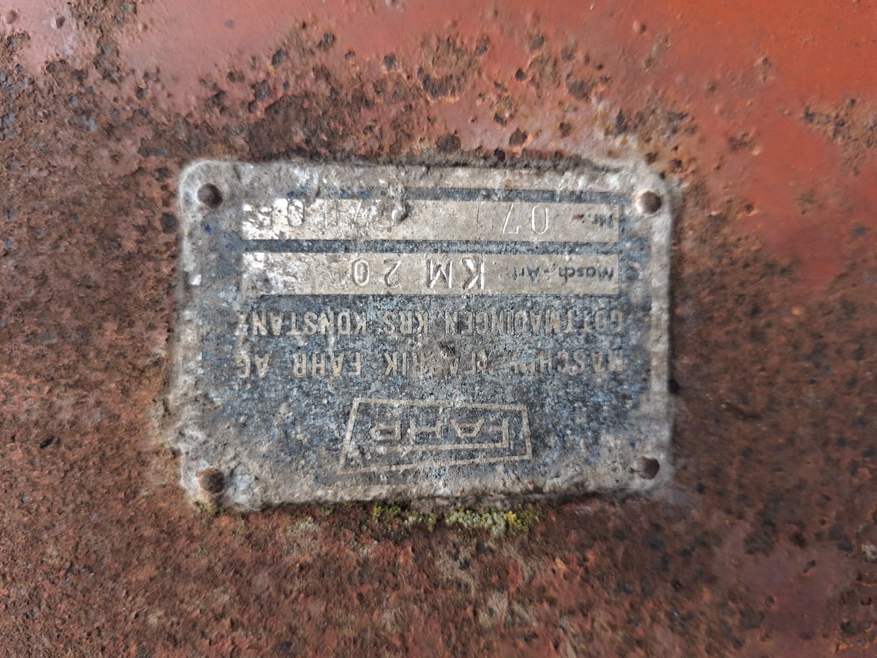Mähwerk tipa Fahr Km 20, Gebrauchtmaschine u voorthuizen (Slika 1)