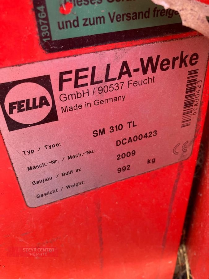 Mähwerk типа Fella Heckscheibenmähwerk SM 310 TL, Gebrauchtmaschine в St. Pölten (Фотография 2)