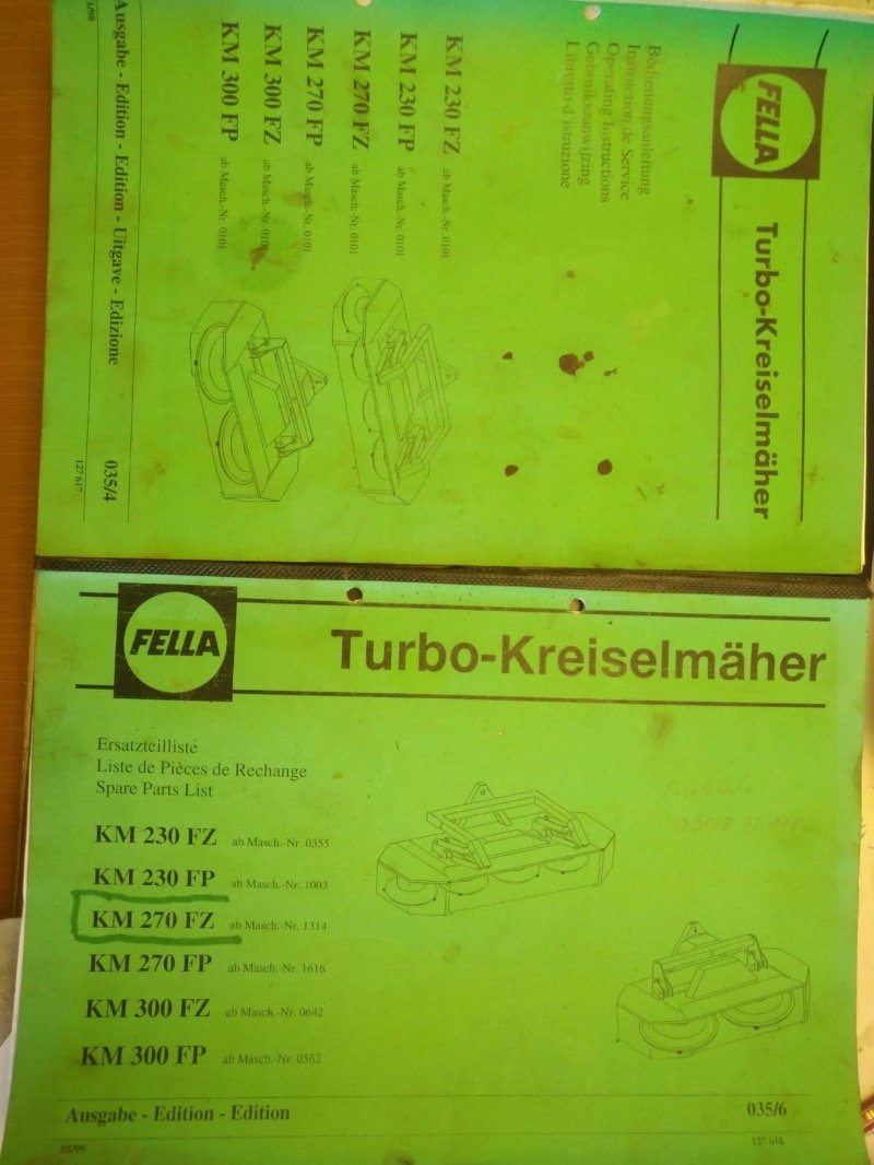 Mähwerk des Typs Fella KM 270 FZ, Gebrauchtmaschine in Liebenwalde (Bild 10)