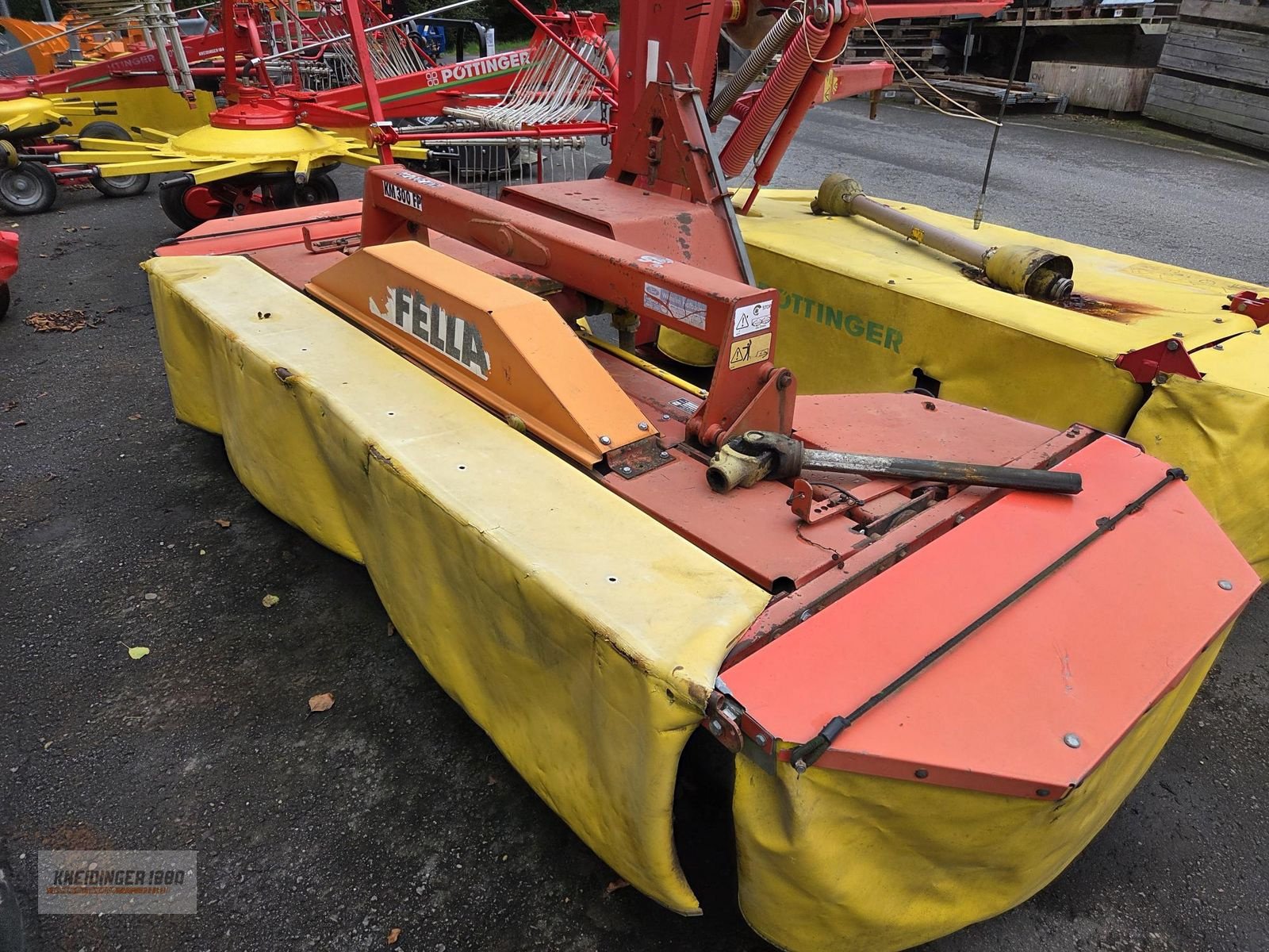 Mähwerk des Typs Fella KM 300, Gebrauchtmaschine in Altenfelden (Bild 1)