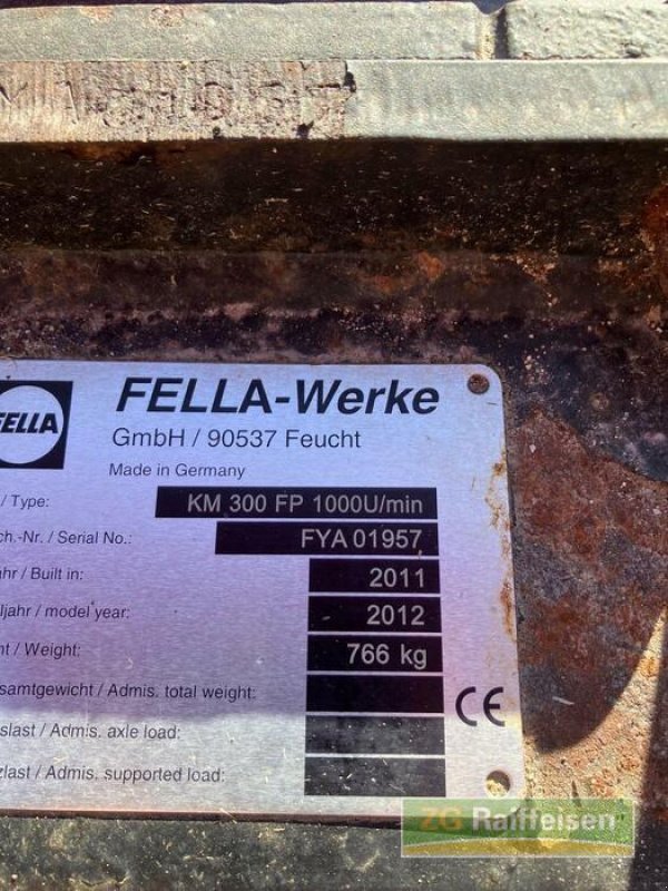 Mähwerk of the type Fella KM 300FP Gebr. Mähwerk, Gebrauchtmaschine in Pfullendorf (Picture 3)