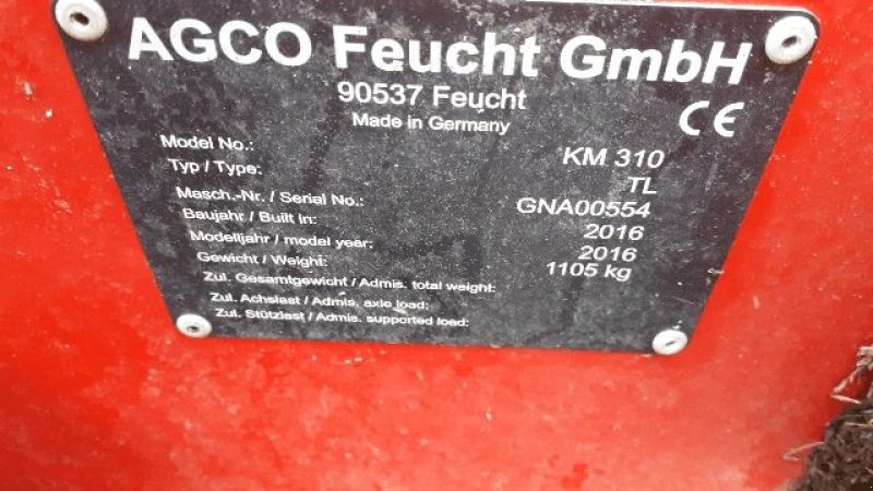 Mähwerk des Typs Fella KM 310 TL, Gebrauchtmaschine in CHEVILLON  (MAIZEROY) (Bild 5)