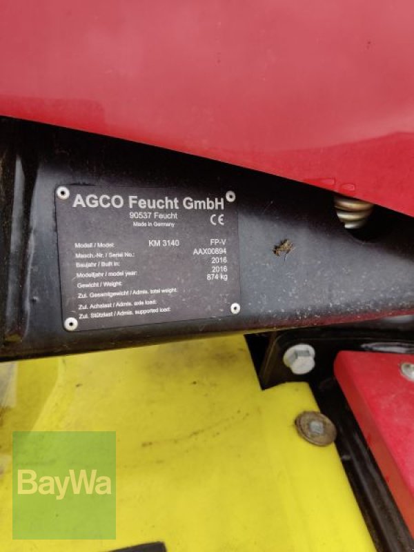 Mähwerk типа Fella KM 3140, Gebrauchtmaschine в Neunburg v.Wald (Фотография 5)