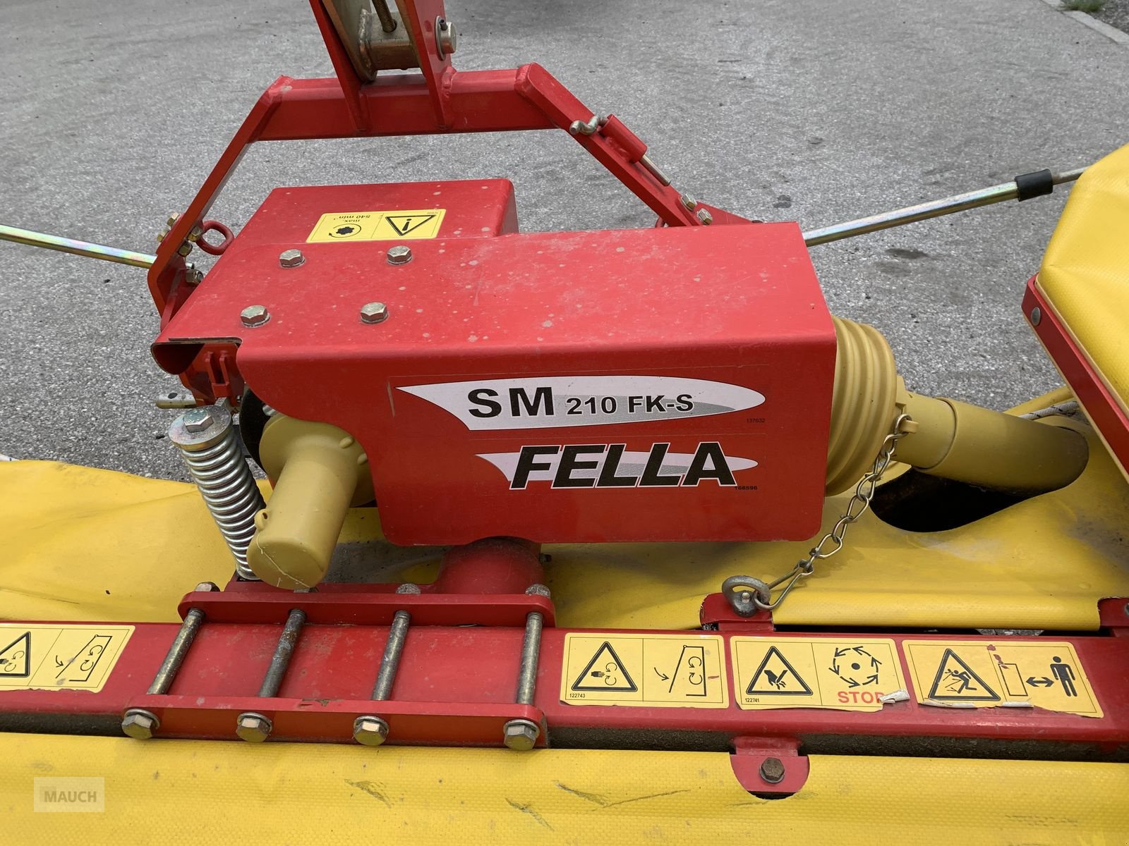Mähwerk типа Fella Mähwerk SM 210 FK-S, Gebrauchtmaschine в Eben (Фотография 8)