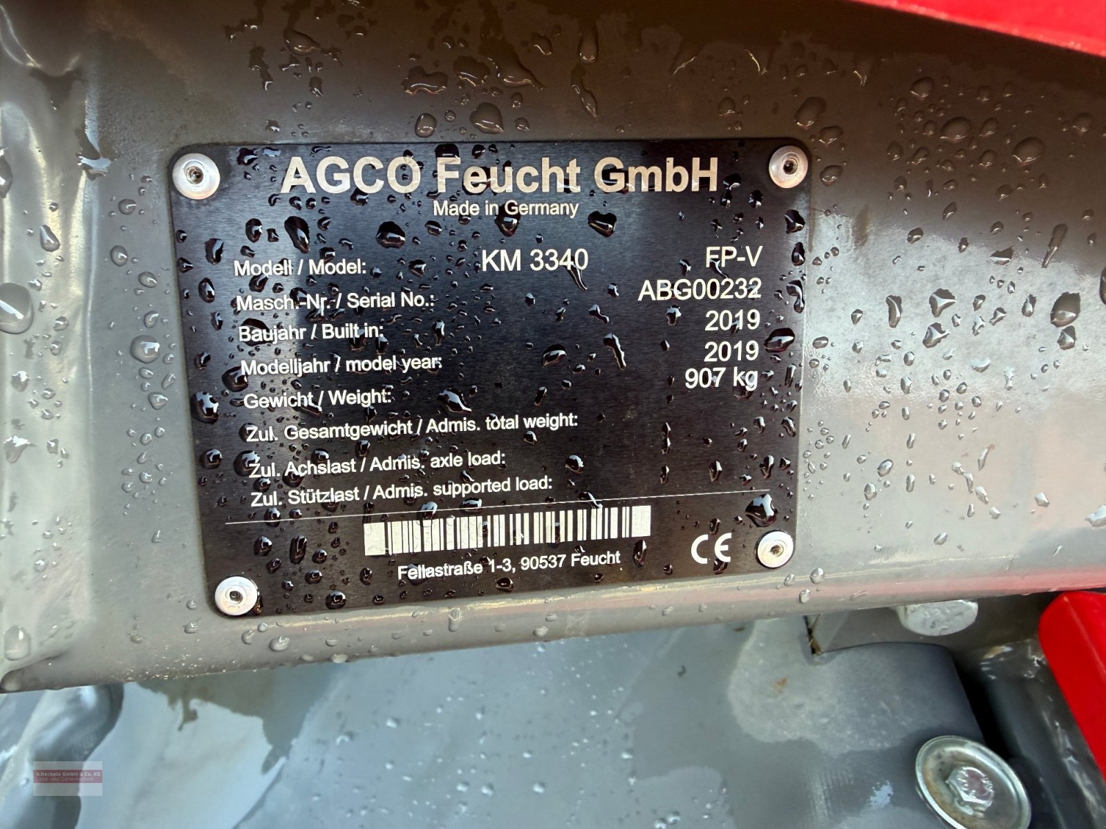 Mähwerk of the type Fella Radon 3340 FP-V, Gebrauchtmaschine in Epfendorf (Picture 7)