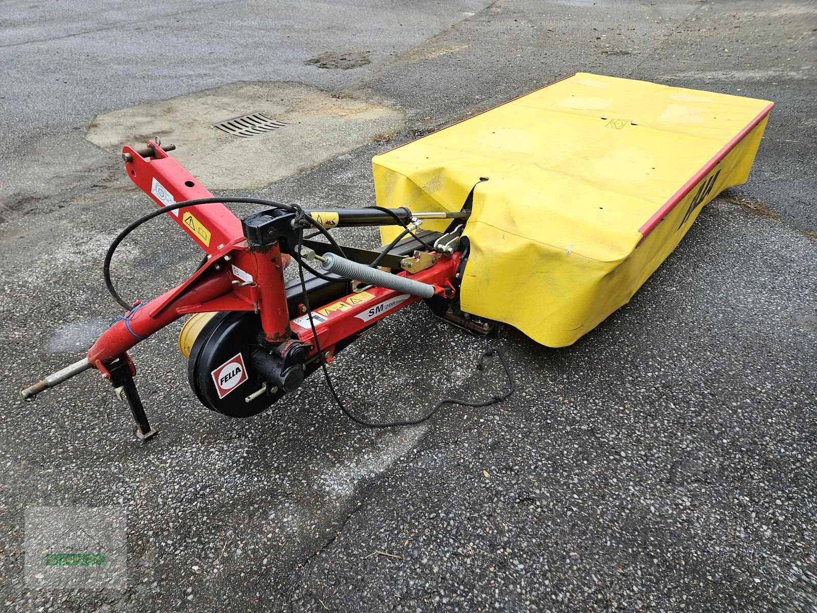 Mähwerk typu Fella SM 208, Gebrauchtmaschine v Wies (Obrázek 5)