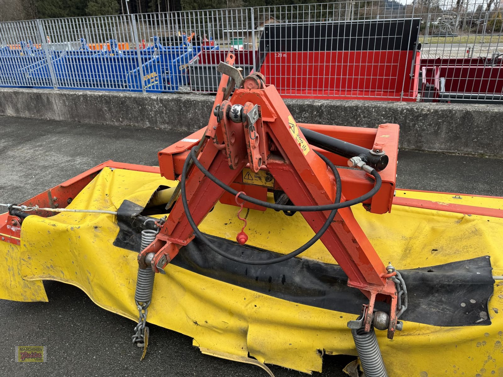 Mähwerk Türe ait Fella SM 260 FP-S Scheibenmähwerk mit Seitenverschub, Gebrauchtmaschine içinde Kötschach (resim 12)