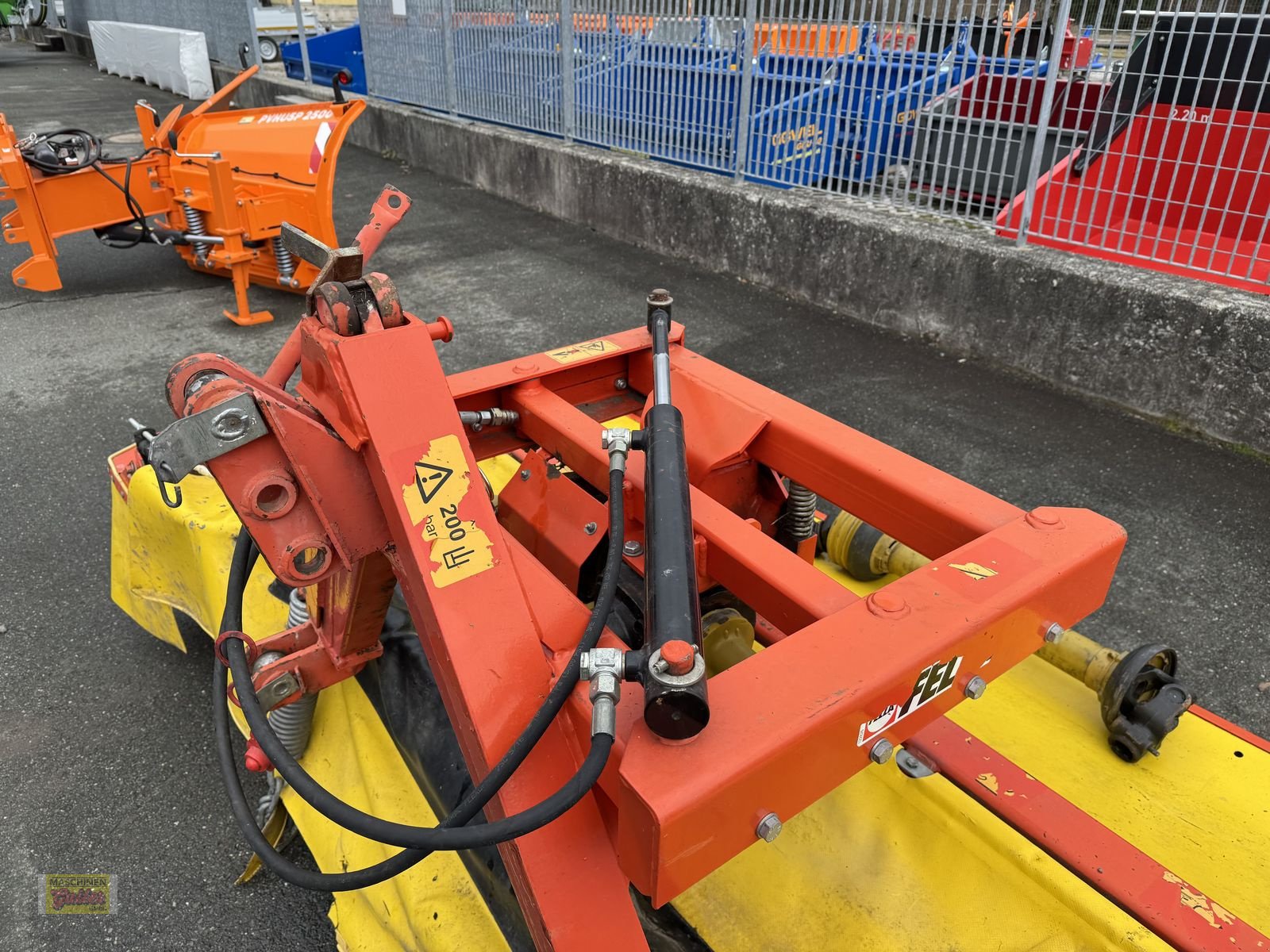 Mähwerk Türe ait Fella SM 260 FP-S Scheibenmähwerk mit Seitenverschub, Gebrauchtmaschine içinde Kötschach (resim 11)