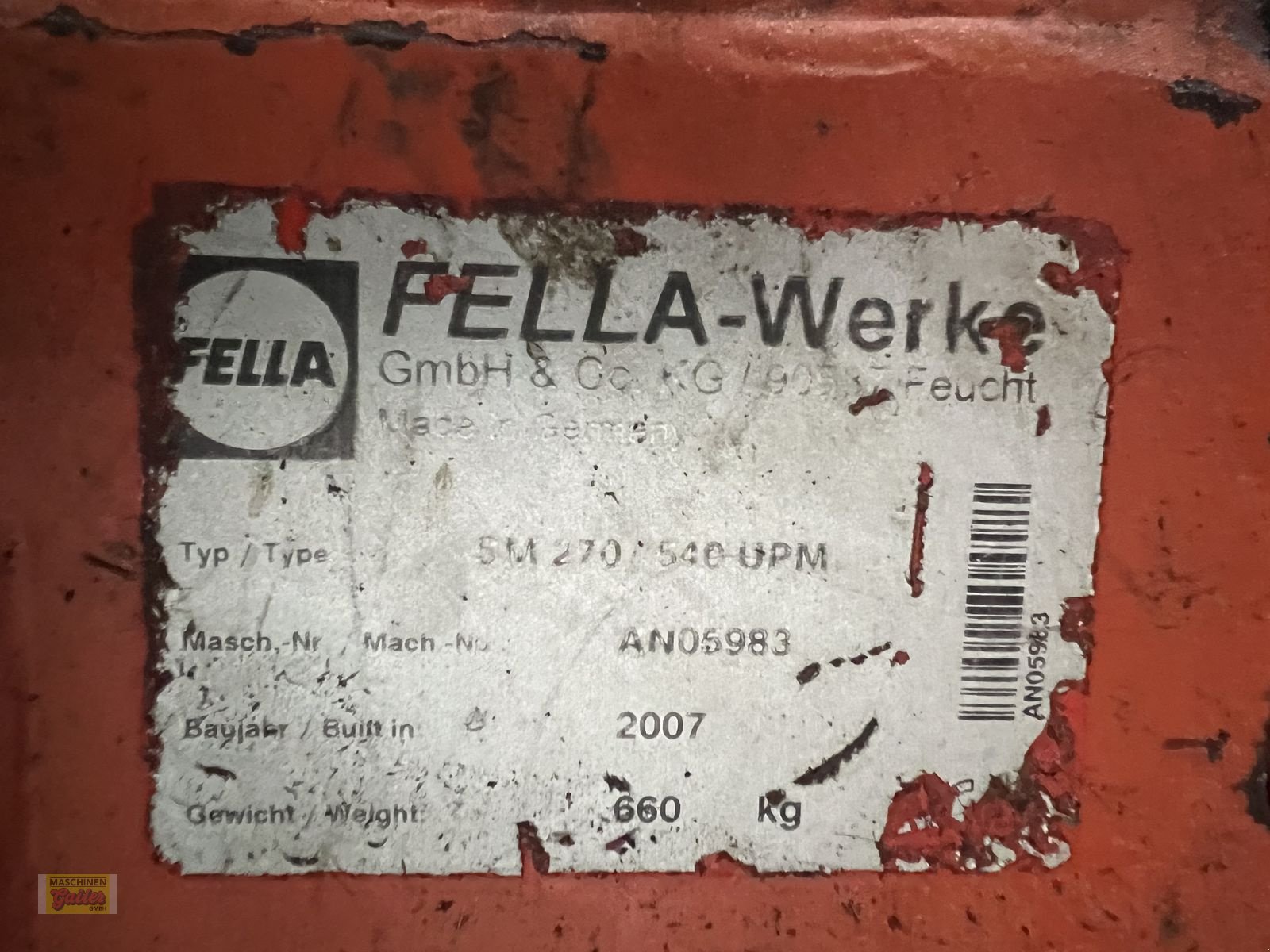 Mähwerk типа Fella SM 270 mit Aufbereiter, Gebrauchtmaschine в Kötschach (Фотография 18)