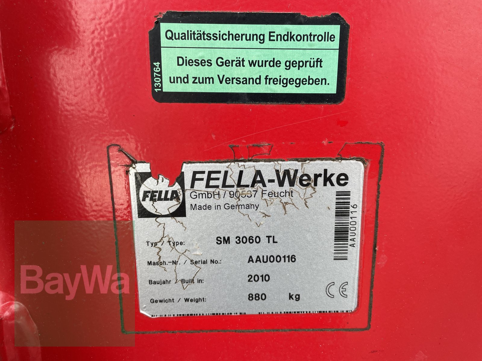 Mähwerk tip Fella SM 3060 TL, Gebrauchtmaschine in Bamberg (Poză 9)