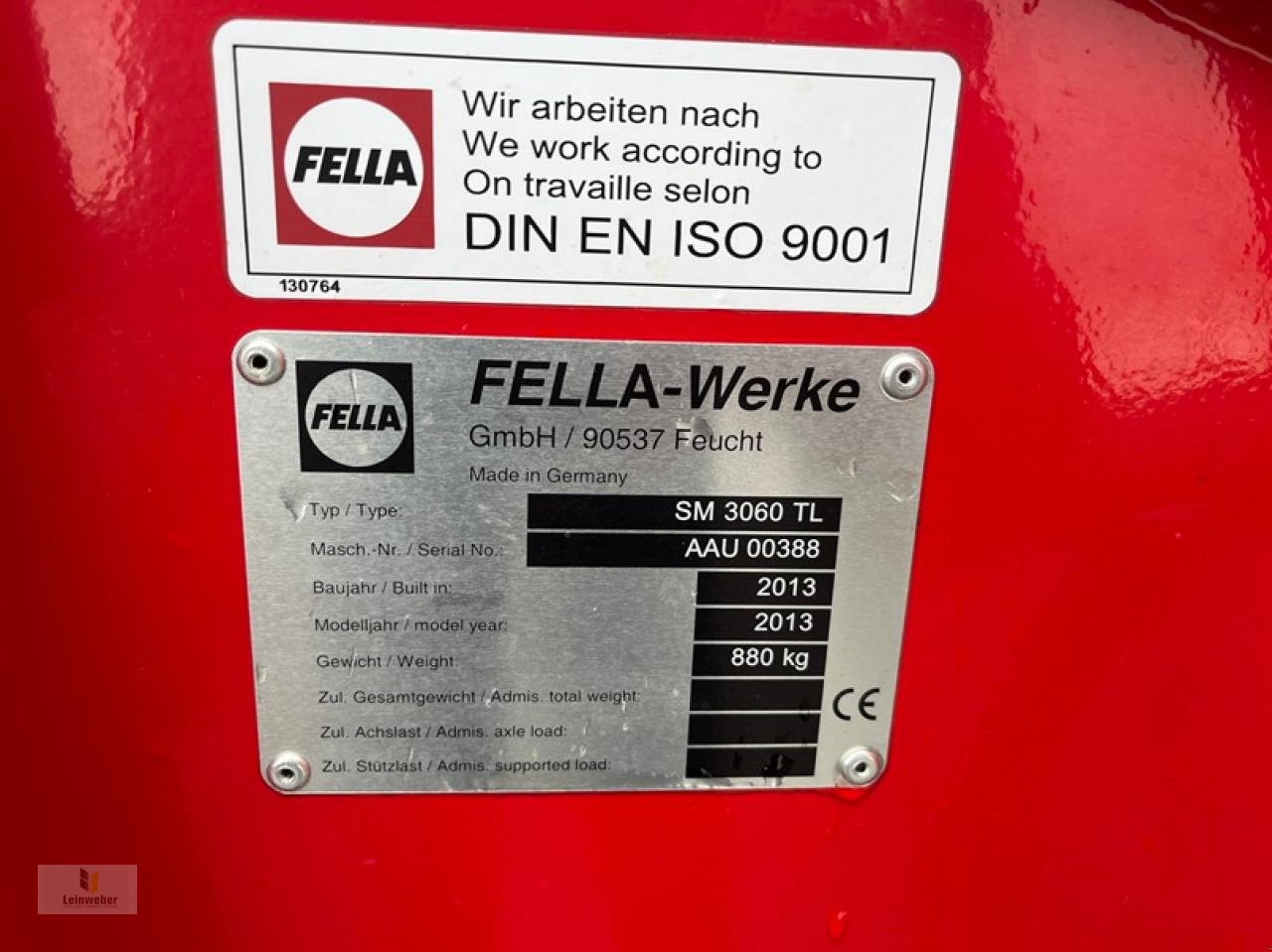 Mähwerk za tip Fella SM 3060 TL, Gebrauchtmaschine u Neuhof - Dorfborn (Slika 6)