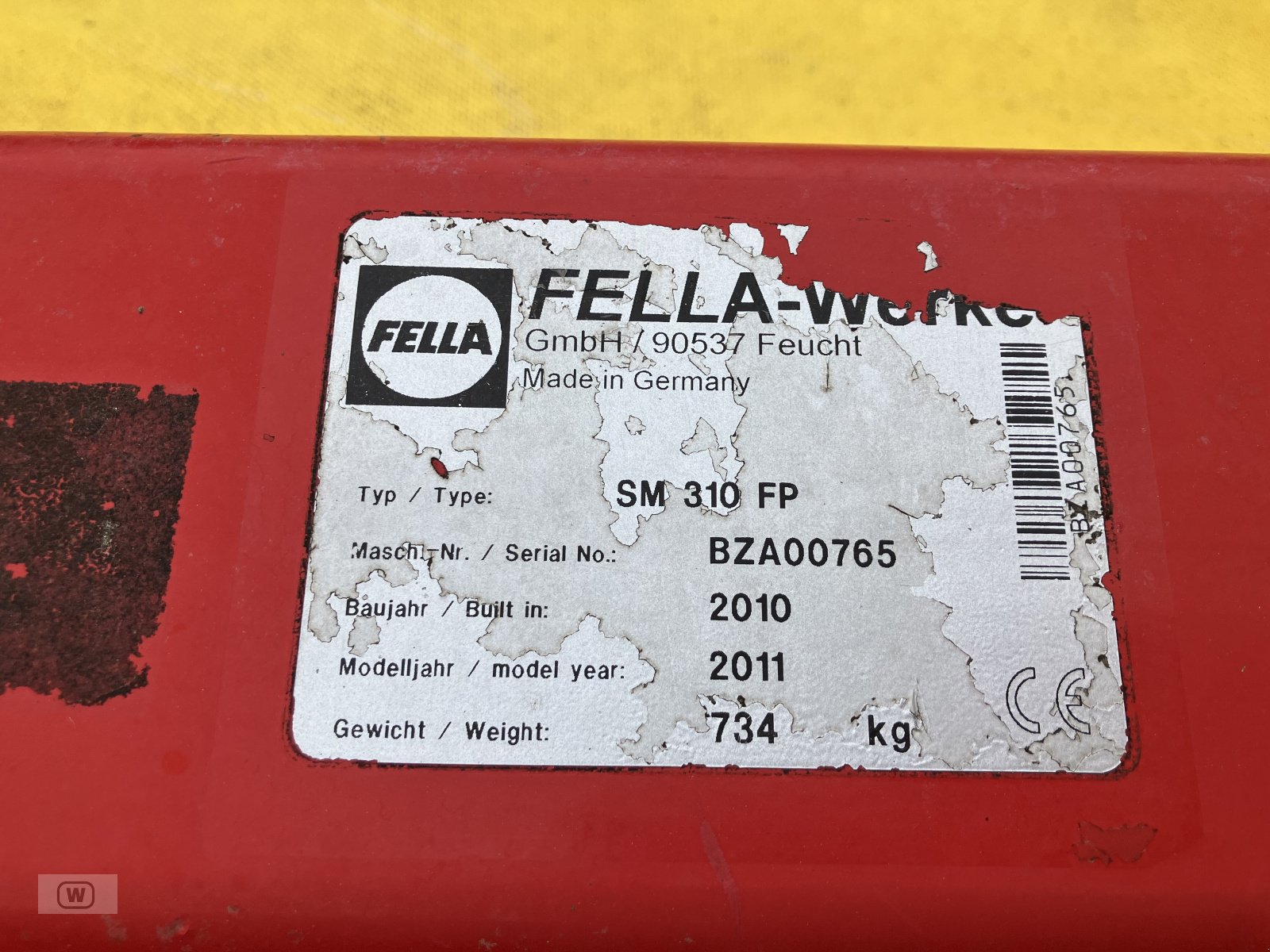 Mähwerk типа Fella SM 310 FP-KC, Gebrauchtmaschine в Zell an der Pram (Фотография 7)