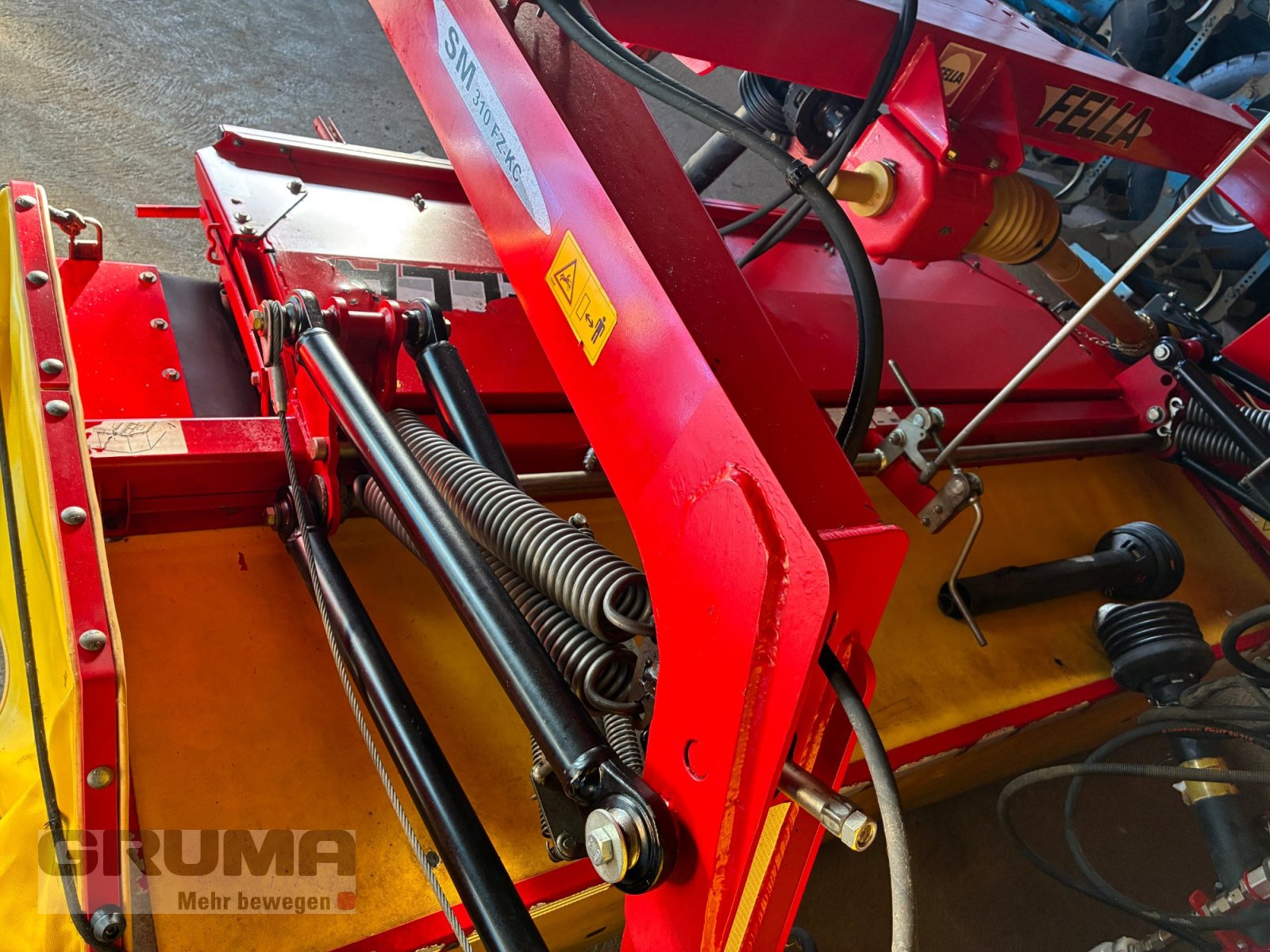 Mähwerk des Typs Fella SM 310 FZ-KC, Gebrauchtmaschine in Germaringen (Bild 8)