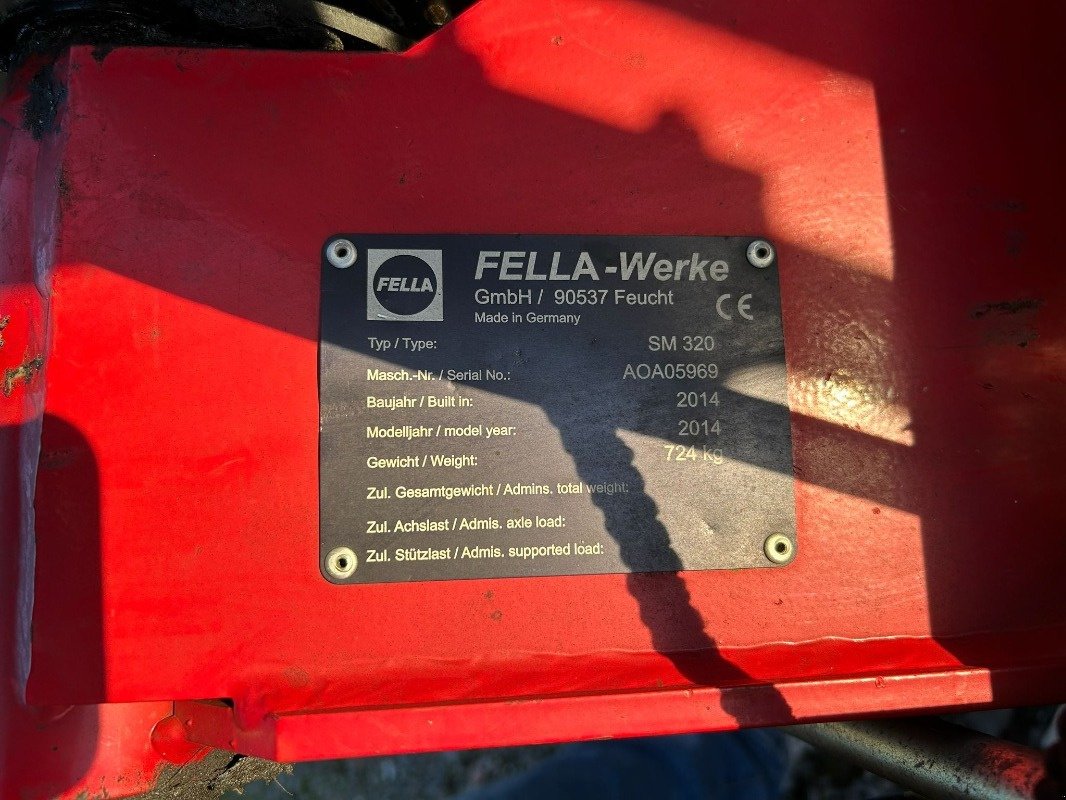 Mähwerk des Typs Fella SM 320, Gebrauchtmaschine in Sittensen (Bild 11)