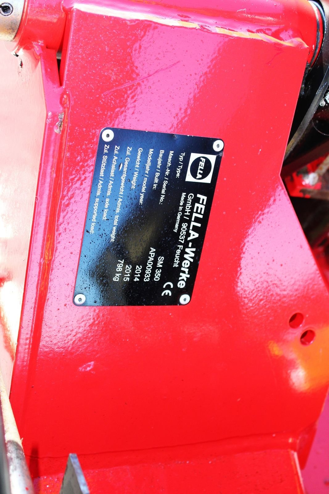 Mähwerk des Typs Fella SM 350, Gebrauchtmaschine in Neukirchen am Walde  (Bild 7)