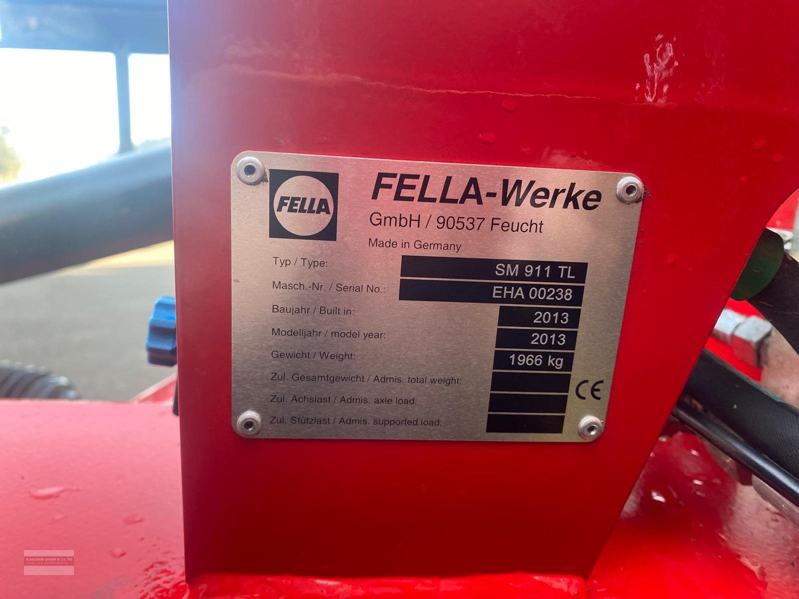 Mähwerk des Typs Fella SM 911 TL, Gebrauchtmaschine in Epfendorf (Bild 13)