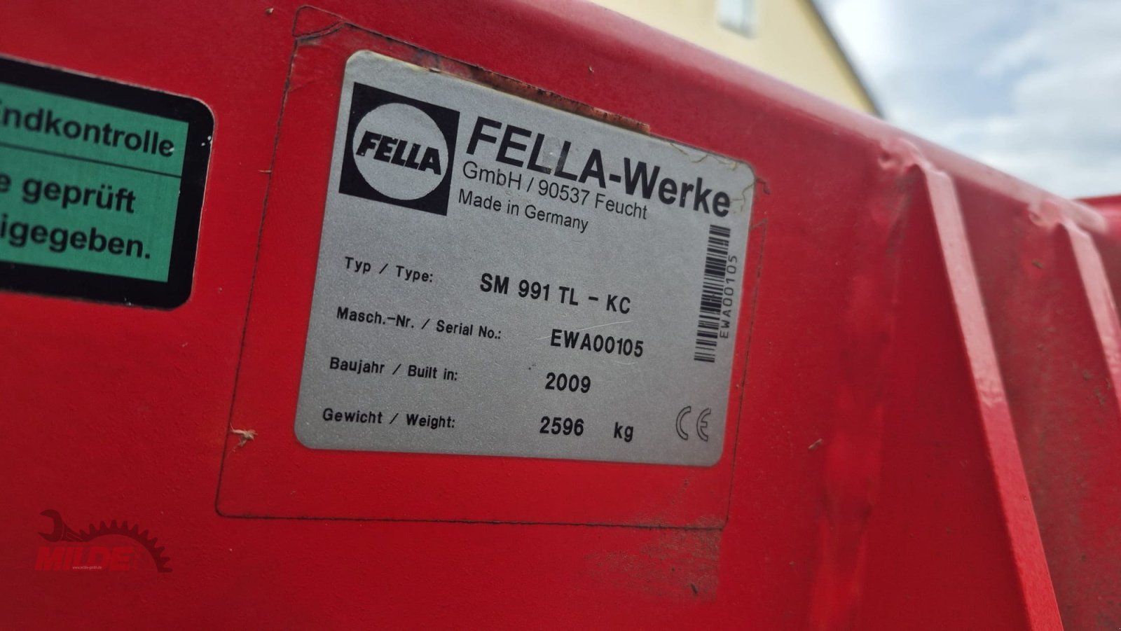 Mähwerk typu Fella SM 991 TL-KC, Gebrauchtmaschine v Creußen (Obrázek 16)