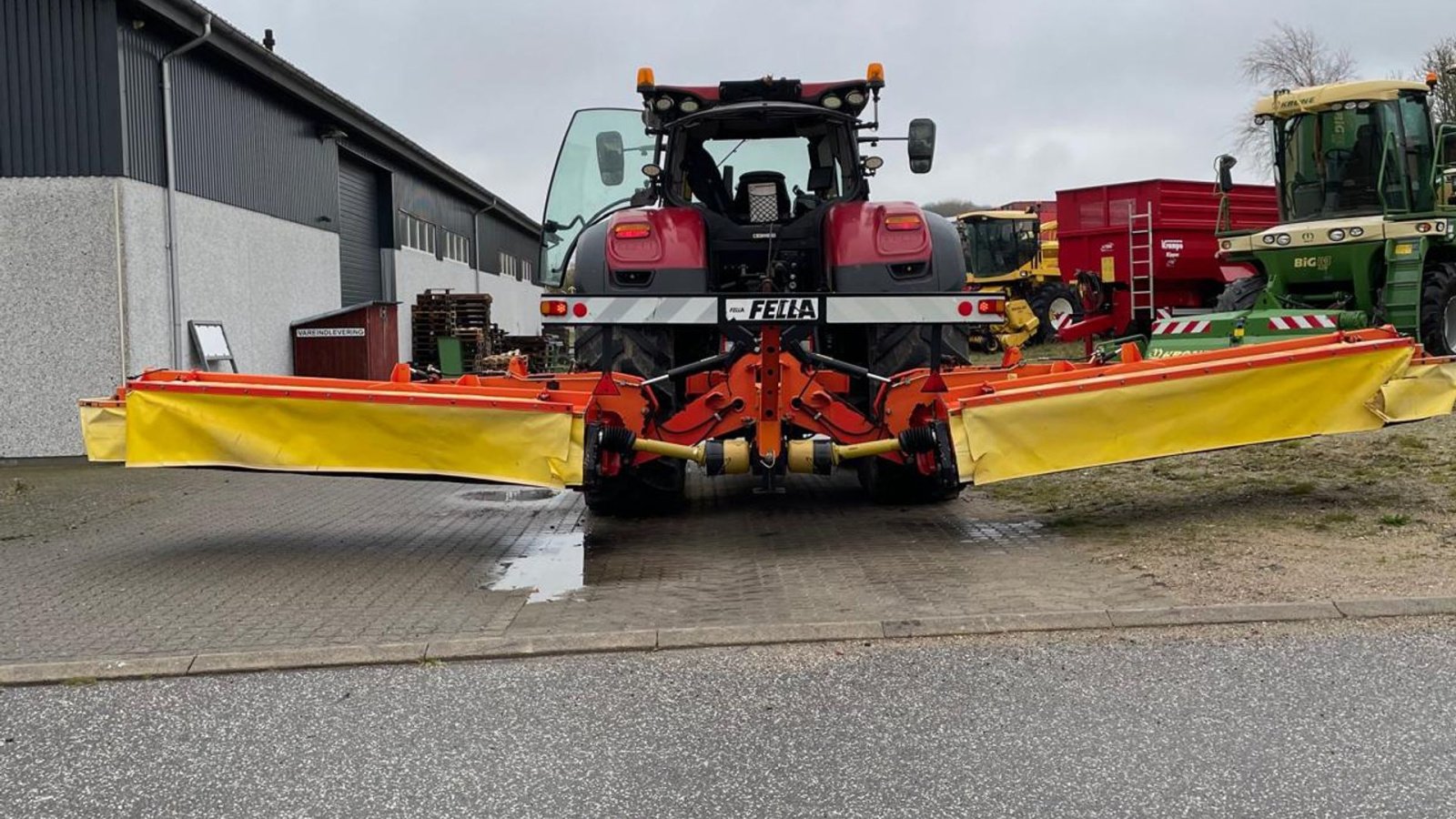 Mähwerk Türe ait Fella sm911 tl kc  fella sm911, Gebrauchtmaschine içinde Kongerslev (resim 3)