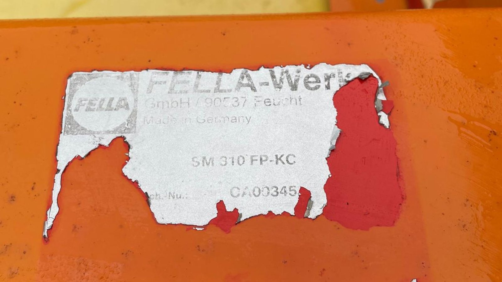 Mähwerk Türe ait Fella sm911 tl kc  fella sm911, Gebrauchtmaschine içinde Kongerslev (resim 15)