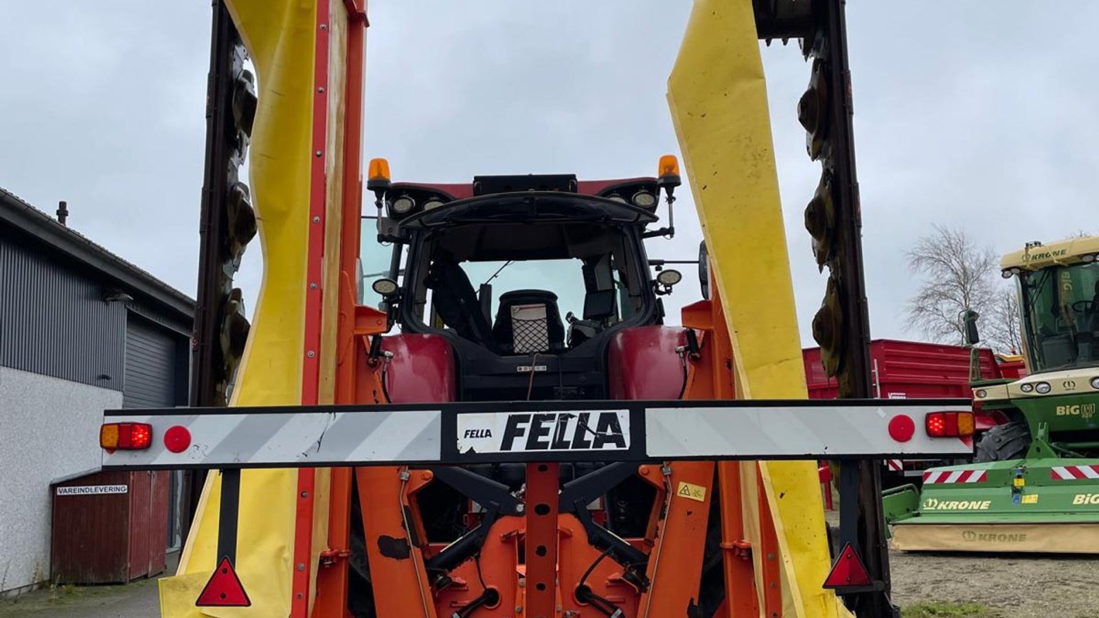 Mähwerk Türe ait Fella sm911 tl kc  fella sm911, Gebrauchtmaschine içinde Kongerslev (resim 8)