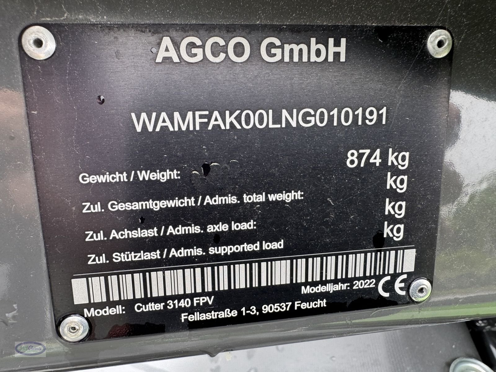 Mähwerk of the type Fendt Cutter 3140 FPV, Neumaschine in Münzkirchen (Picture 4)