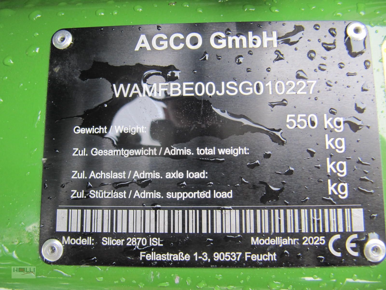 Mähwerk des Typs Fendt Slicer 2870ISL, Neumaschine in Niederneukirchen (Bild 3)