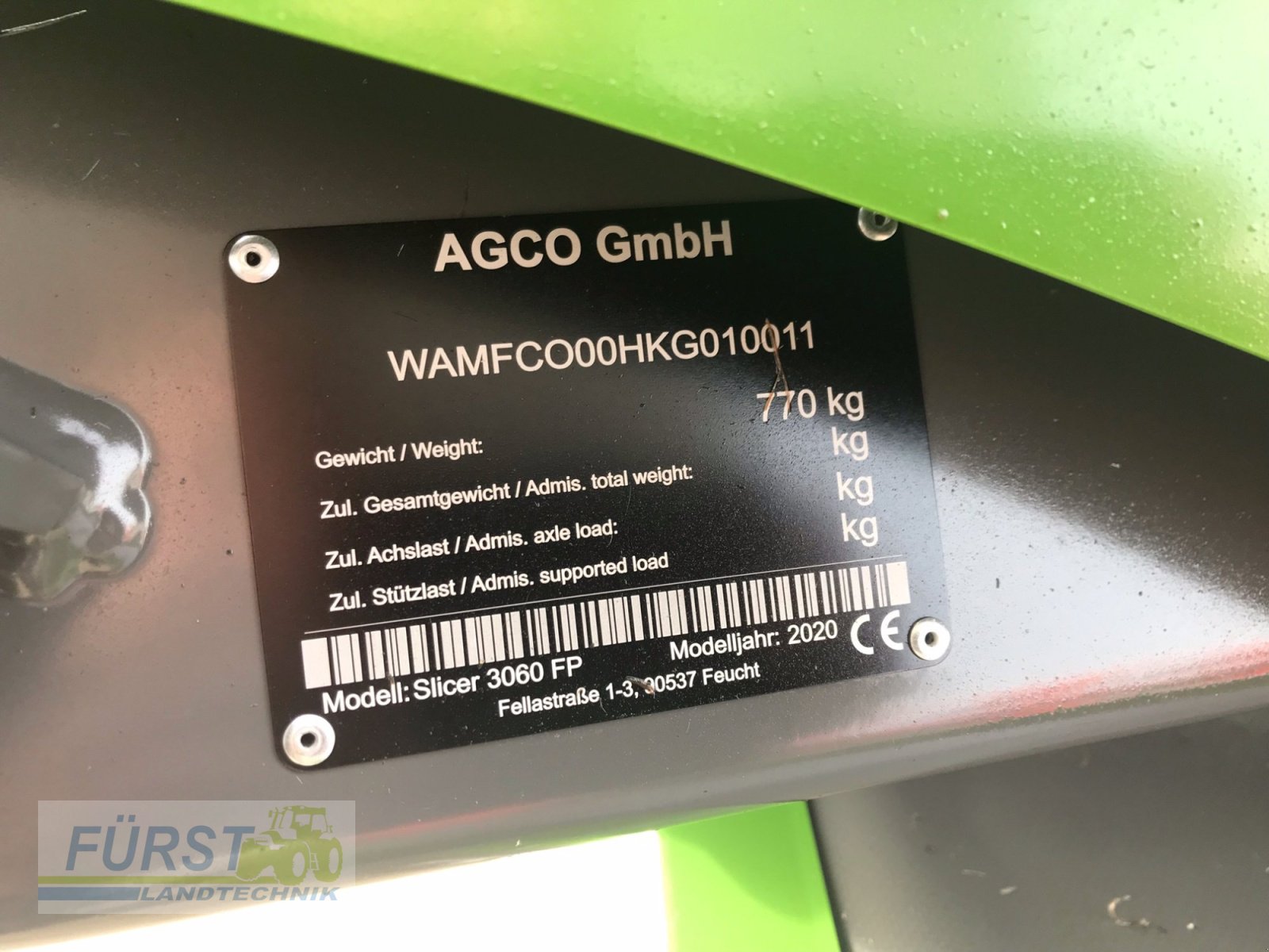 Mähwerk типа Fendt Slicer 3060 FP, Gebrauchtmaschine в Perlesreut (Фотография 8)