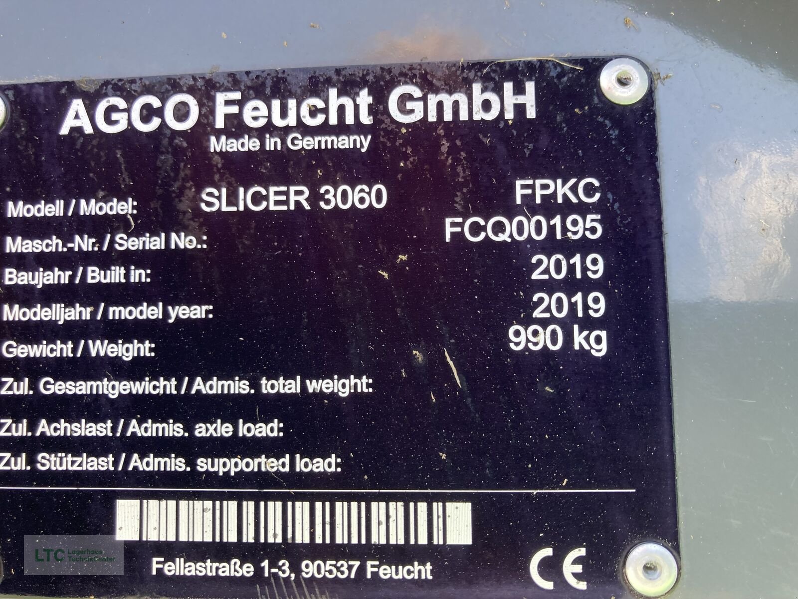 Mähwerk от тип Fendt Slicer 3060 FPKC, Gebrauchtmaschine в Redlham (Снимка 17)