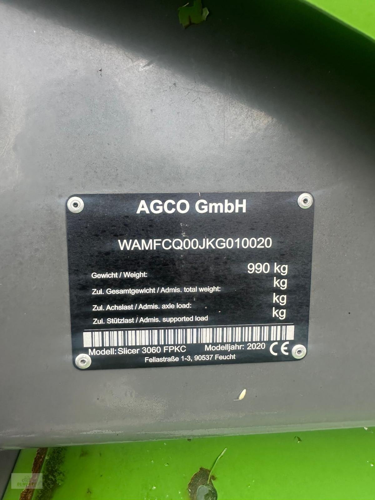 Mähwerk типа Fendt Slicer 3060 TLKC, Gebrauchtmaschine в Bad Leonfelden (Фотография 2)