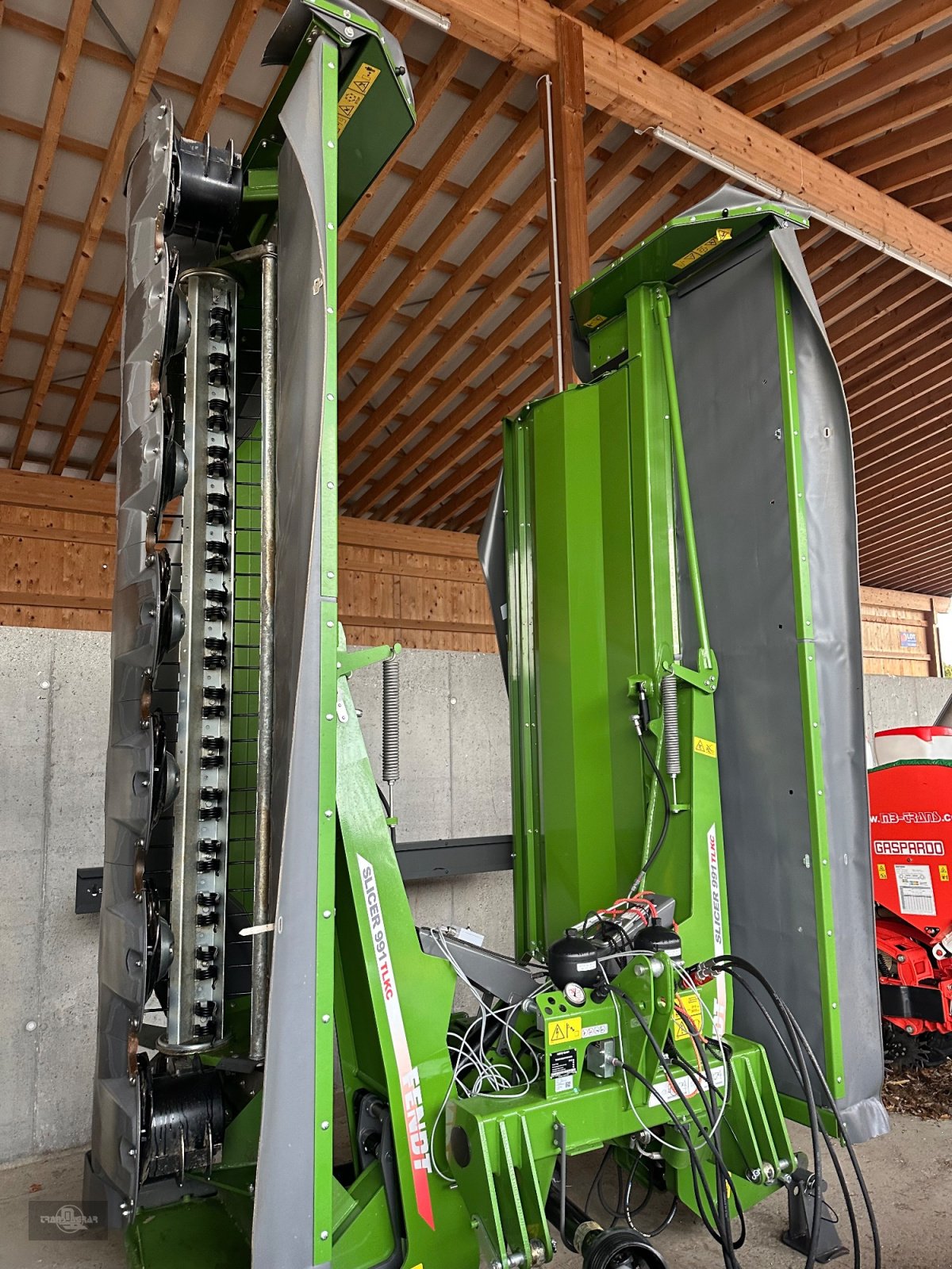 Mähwerk Türe ait Fendt Slicer 310 F KC und Slicer 991 TLKC Top Mähkombination Butterfly, Gebrauchtmaschine içinde Rankweil (resim 12)