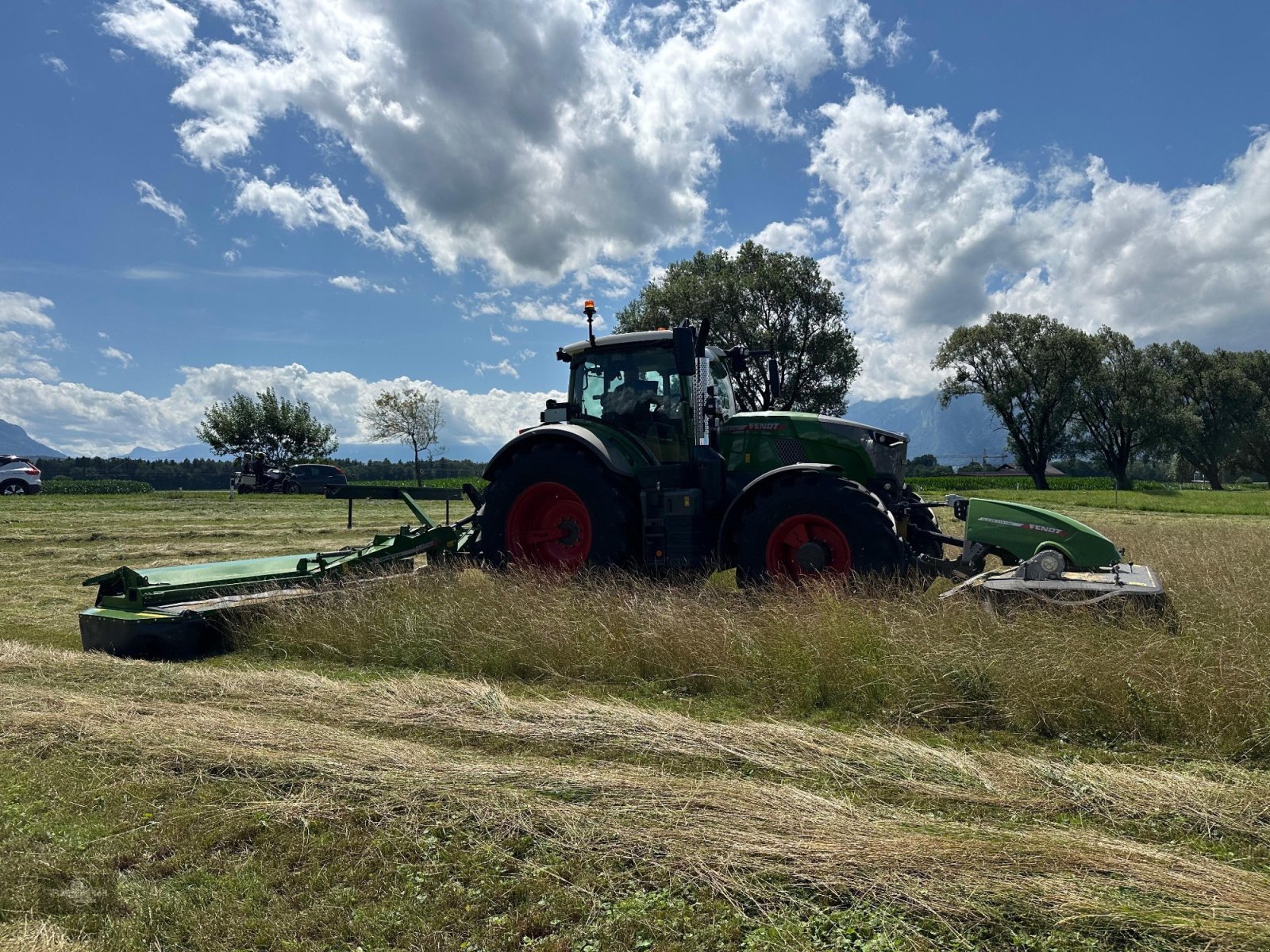 Mähwerk Türe ait Fendt Slicer 310 F KC und Slicer 991 TLKC Top Mähkombination Butterfly, Gebrauchtmaschine içinde Rankweil (resim 3)