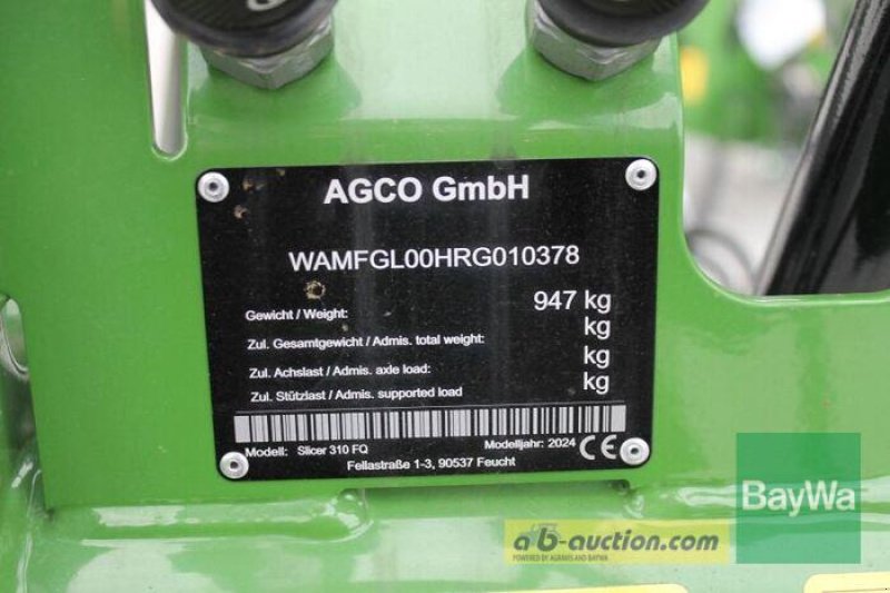 Mähwerk des Typs Fendt SLICER 310 FQ, Gebrauchtmaschine in Straubing (Bild 2)