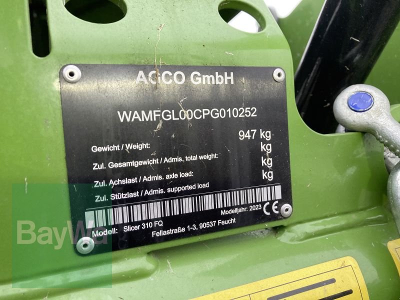 Mähwerk des Typs Fendt SLICER 310 FQ, Gebrauchtmaschine in Dinkelsbühl (Bild 6)