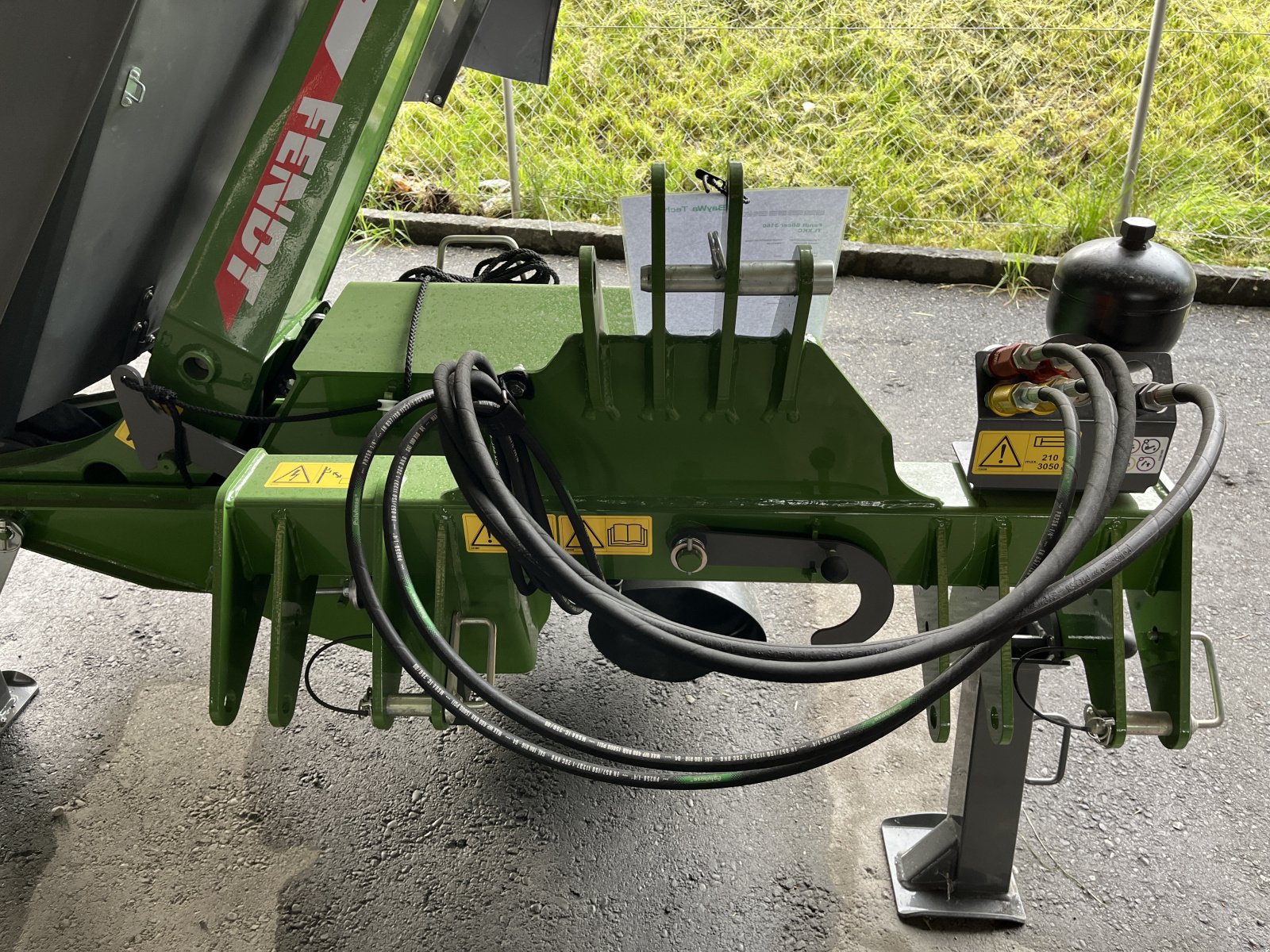 Mähwerk Türe ait Fendt Slicer 3160 TLXKC, Neumaschine içinde Frastanz (resim 7)
