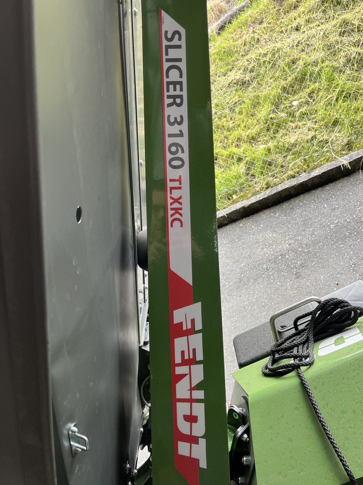 Mähwerk Türe ait Fendt Slicer 3160 TLXKC, Neumaschine içinde Frastanz (resim 9)