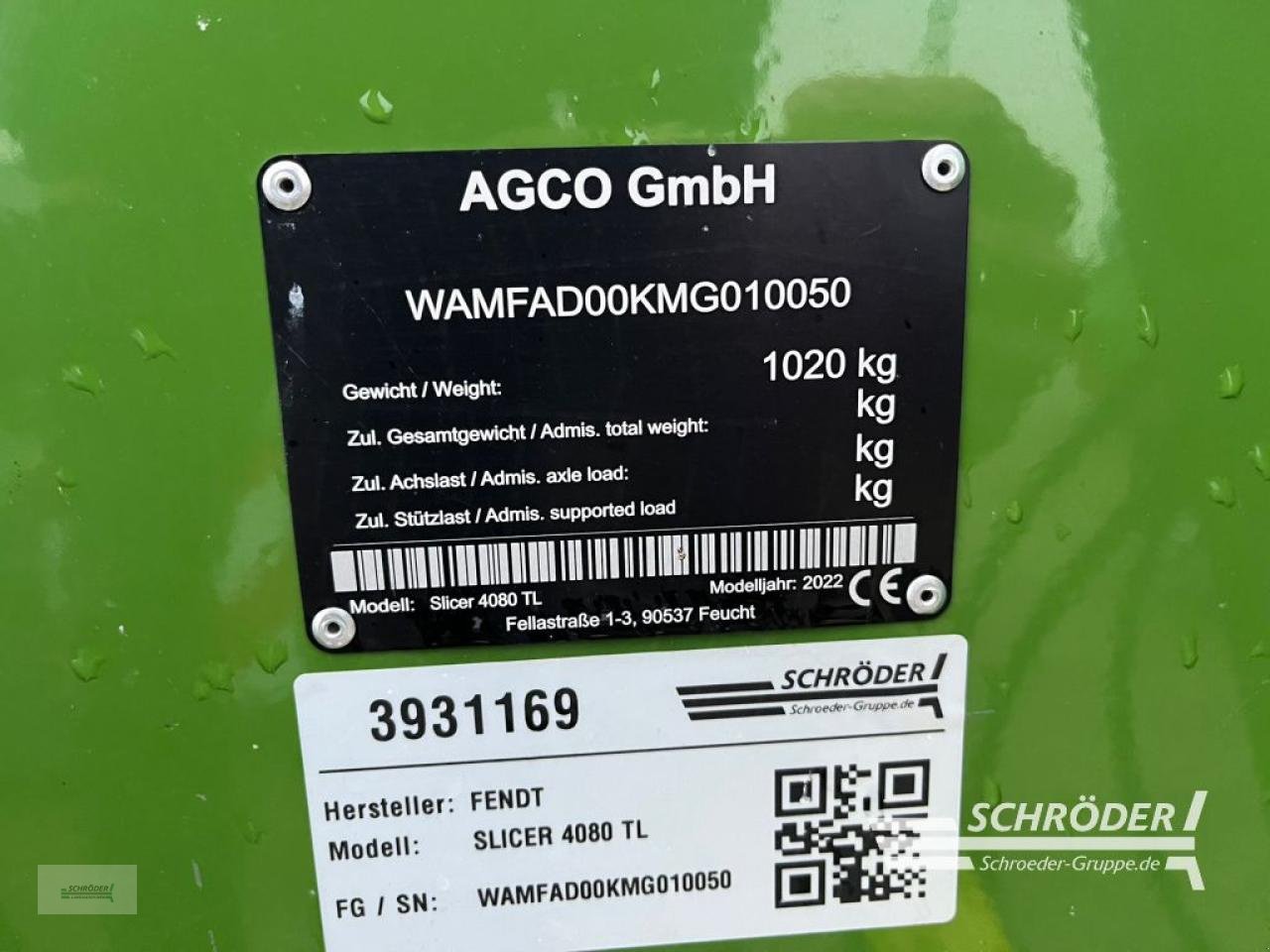 Mähwerk des Typs Fendt SLICER 4080 TL, Gebrauchtmaschine in Scharrel (Bild 8)