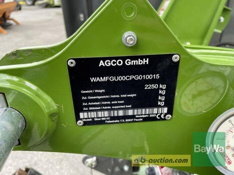 Mähwerk des Typs Fendt SLICER 860 KC, Gebrauchtmaschine in Bamberg (Bild 12)