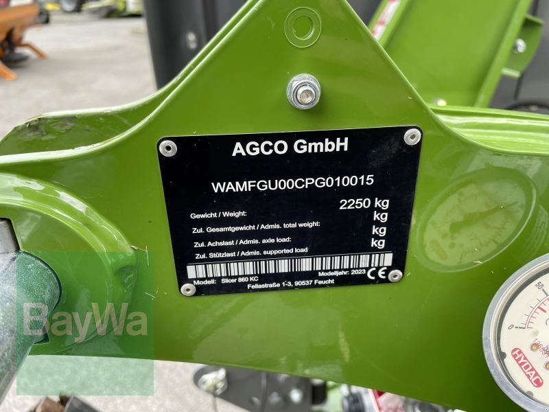 Mähwerk des Typs Fendt SLICER 860 KC, Gebrauchtmaschine in Bamberg (Bild 12)