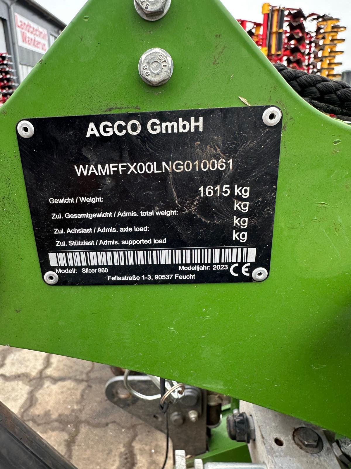 Mähwerk от тип Fendt Slicer 860, Gebrauchtmaschine в Husum (Снимка 7)