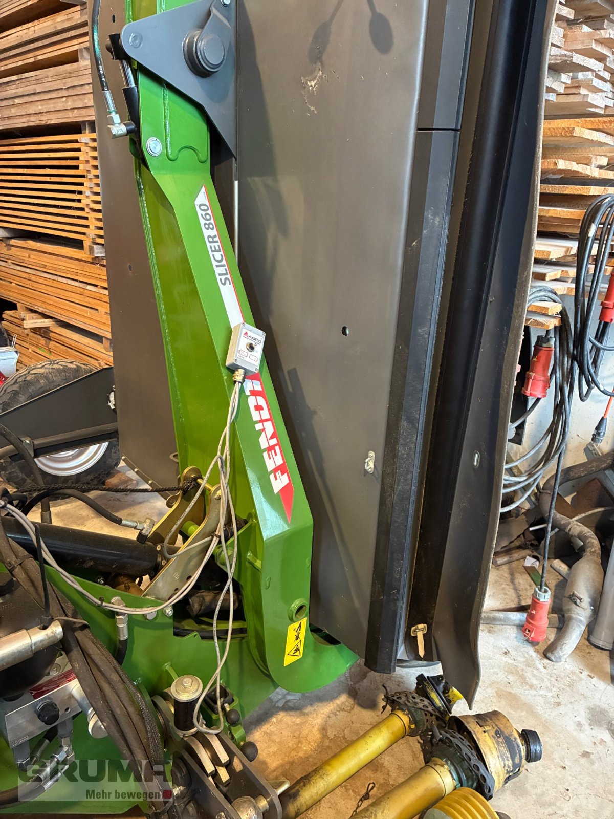 Mähwerk tipa Fendt Slicer 860, Gebrauchtmaschine u Germaringen (Slika 5)