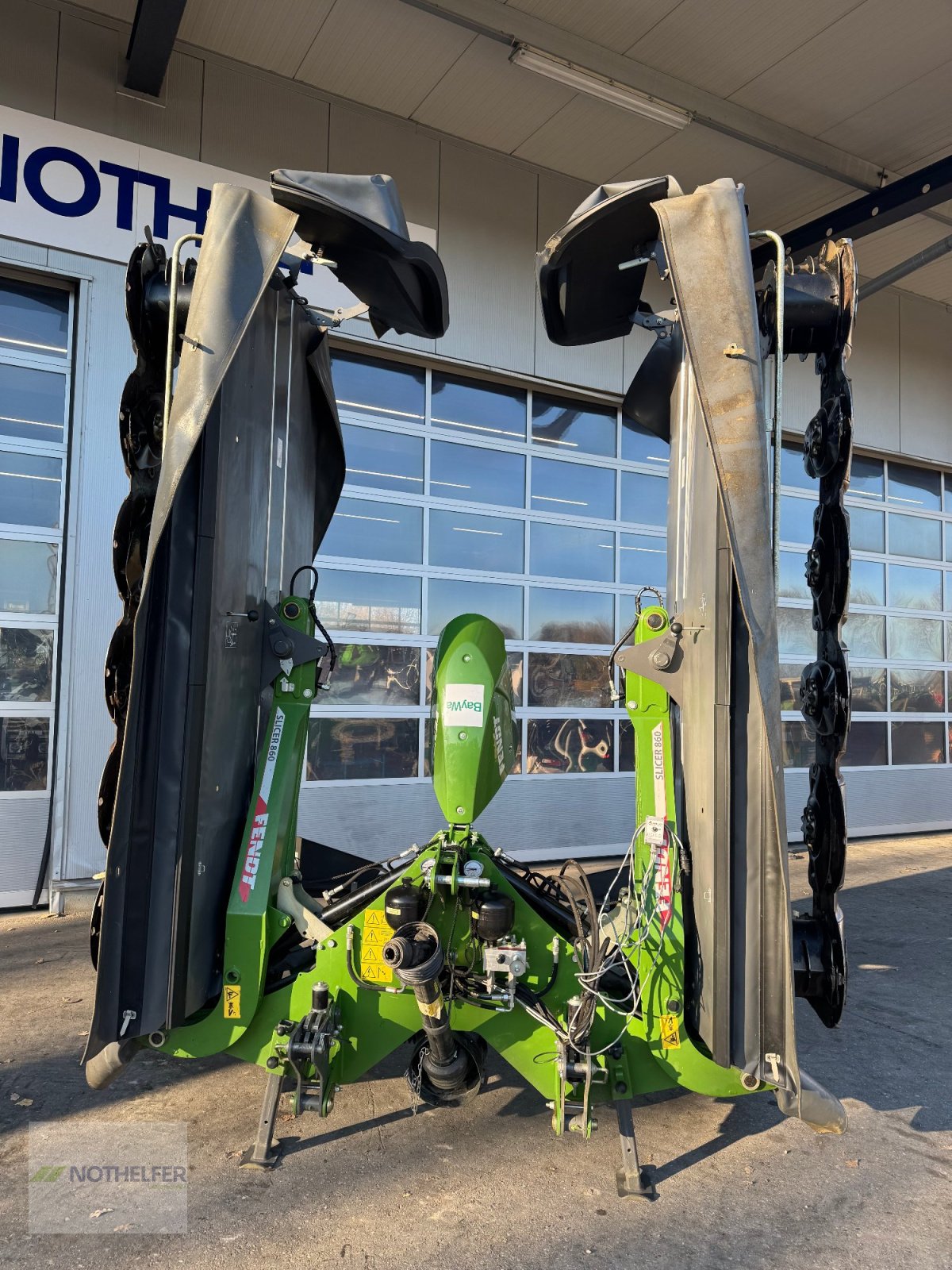 Mähwerk του τύπου Fendt Slicer 860, Gebrauchtmaschine σε Pforzen (Φωτογραφία 1)